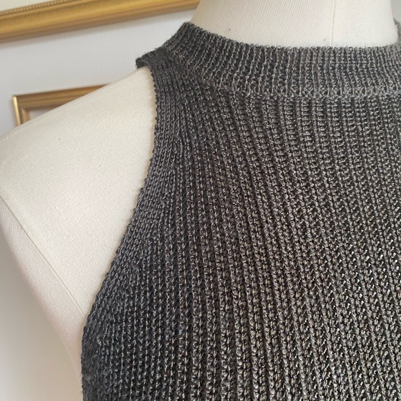 Zara embroidered halter neck dress - Picture 5 of 10